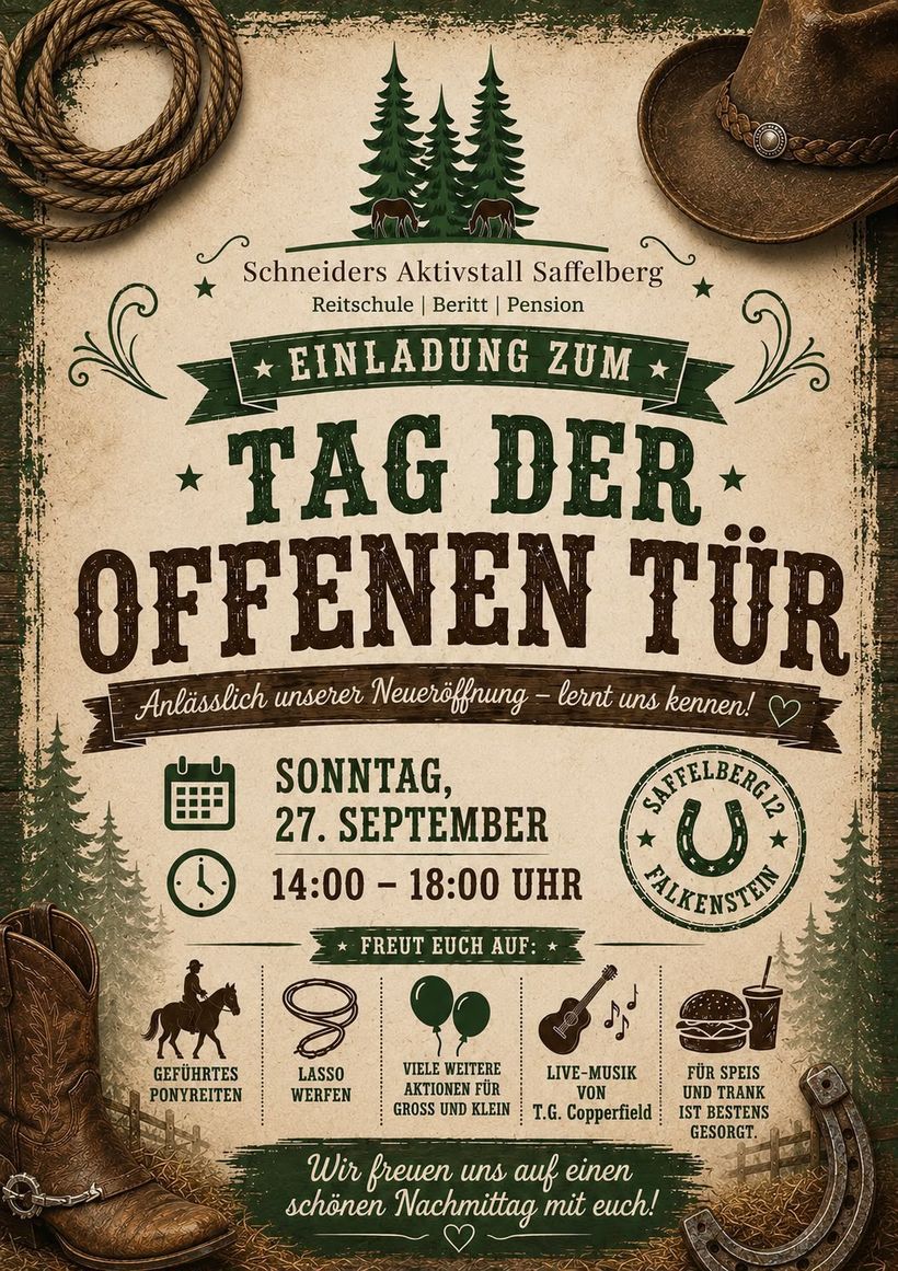 Flyer Tag der offenen Tür